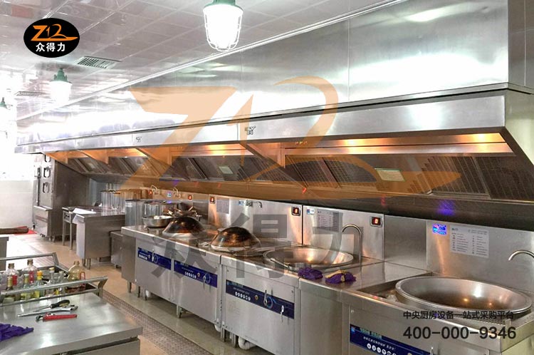 油煙凈化一體機(jī)客戶案例 眾得力廚具 一站式采購平臺(tái)
