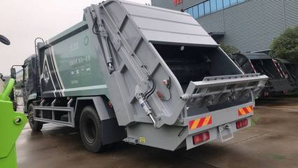 高效環保的城市衛士 東風天錦12-14方壓縮垃圾車（國六）